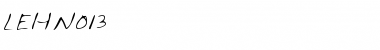 Download LEHN013 Font Download LEHN013 Font