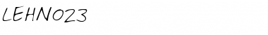 Download LEHN023 Font Download LEHN023 Font