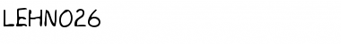 Download LEHN026 Font Download LEHN026 Font