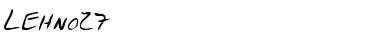 Download LEHN027 Font Download LEHN027 Font