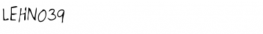 Download LEHN039 Font Download LEHN039 Font