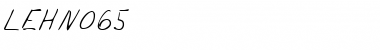 Download LEHN065 Font Download LEHN065 Font