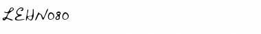 Download LEHN080 Font Download LEHN080 Font
