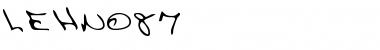 Download LEHN087 Font Download LEHN087 Font