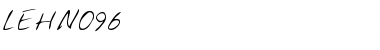 Download LEHN096 Font Download LEHN096 Font