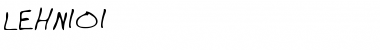 Download LEHN101 Font Download LEHN101 Font