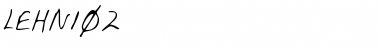 Download LEHN102 Font Download LEHN102 Font