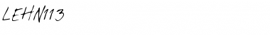 Download LEHN113 Font Download LEHN113 Font