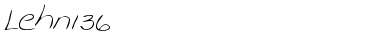Download LEHN136 Font Download LEHN136 Font