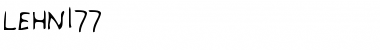 Download LEHN177 Font Download LEHN177 Font
