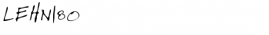 Download LEHN180 Font Download LEHN180 Font