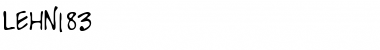Download LEHN183 Font Download LEHN183 Font