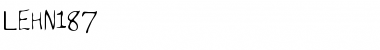 Download LEHN187 Font Download LEHN187 Font