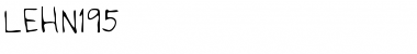 Download LEHN195 Font Download LEHN195 Font