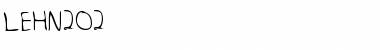 Download LEHN202 Font Download LEHN202 Font