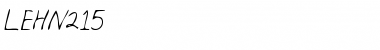 Download LEHN215 Font Download LEHN215 Font