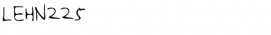 Download LEHN225 Font Download LEHN225 Font