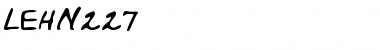 Download LEHN227 Font Download LEHN227 Font