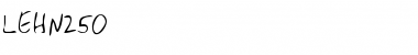 Download LEHN250 Font Download LEHN250 Font
