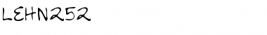 Download LEHN252 Font Download LEHN252 Font
