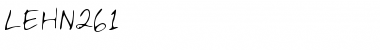 Download LEHN261 Font Download LEHN261 Font