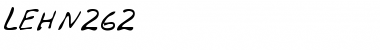 Download LEHN262 Font Download LEHN262 Font