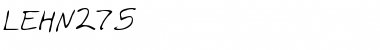 Download LEHN275 Font Download LEHN275 Font