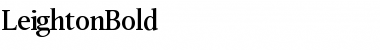 Download LeightonBold Font Download LeightonBold Font