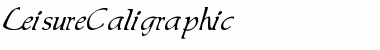 Download LeisureCaligraphic Font Download LeisureCaligraphic Font