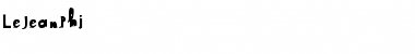 Download LeJeanPhi Font Download LeJeanPhi Font