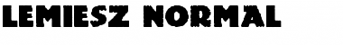 Download Lemiesz-Normal Font Download Lemiesz-Normal Font