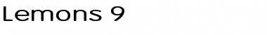 Download Lemons 9 Font Download Lemons 9 Font