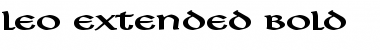Download Leo Extended Font Download Leo Extended Font