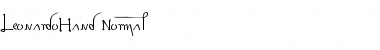 Download LeonardoHand Font Download LeonardoHand Font