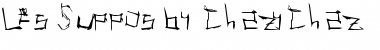 Download Les Suppos by ChazyChaz Font Download Les Suppos by ChazyChaz Font