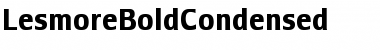 Download LesmoreBoldCondensed Font Download LesmoreBoldCondensed Font