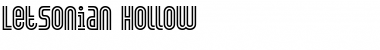 Download Letsonian-Hollow Font Download Letsonian-Hollow Font