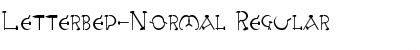 Download Letterbed-Normal Font Download Letterbed-Normal Font
