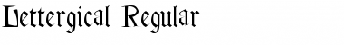 Download Lettergical Font Download Lettergical Font
