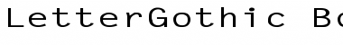 Download LetterGothic-Bold Ex Font Download LetterGothic-Bold Ex Font