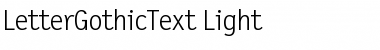 Download LetterGothicText Font Download LetterGothicText Font