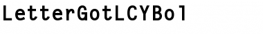 Download LetterGotLCYBol Font Download LetterGotLCYBol Font