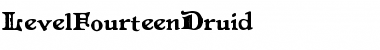 Download LevelFourteenDruid Font Download LevelFourteenDruid Font