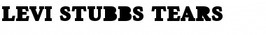 Download Levi Stubbs Tears Font Download Levi Stubbs Tears Font