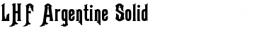 Download LHF Argentine Font Download LHF Argentine Font