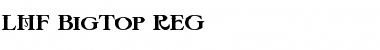 Download LHF BigTop REG Font Download LHF BigTop REG Font