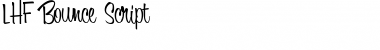 Download LHF Bounce Script Font Download LHF Bounce Script Font