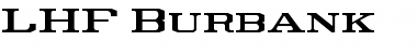 Download LHF Burbank Font Download LHF Burbank Font