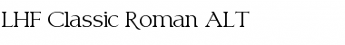 Download LHF Classic Roman ALT Font Download LHF Classic Roman ALT Font