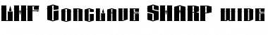 Download LHF Conclave SHARP wide Font Download LHF Conclave SHARP wide Font
